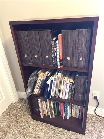 Bookcase with Books