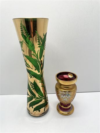 Bohemia Glass Vases