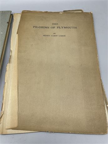 SIGNED The Pilgrims of Plymouth (1921)