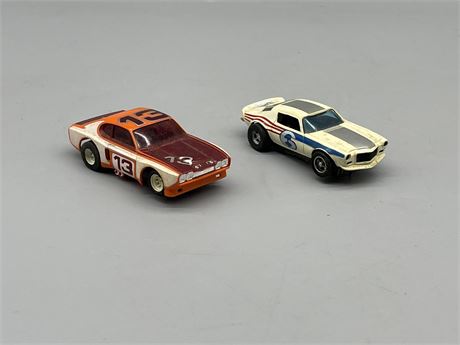 Two (2) Vintage Slot Cars
