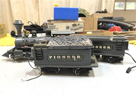 Pioneer G Scale Locomotive and Coal Cars