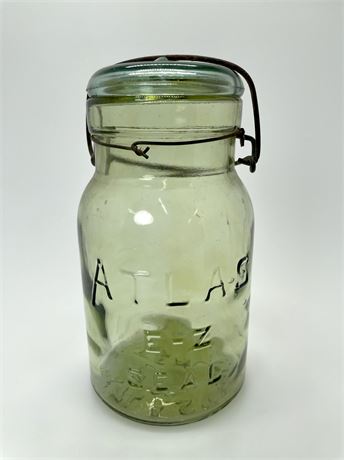 Green Atlas E-Z Seal Jar