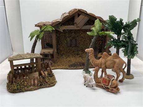 Handmade Nativity Scene