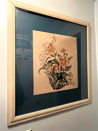 Mathews Floral Art Print