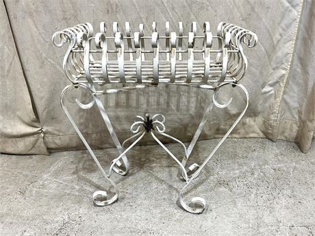 Victorian Wrought Iron Plant Stand