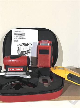 Craftsman Laser Guided Tool and Stud Finder