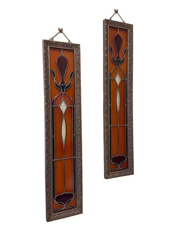 Matching Stained Glass Panels
