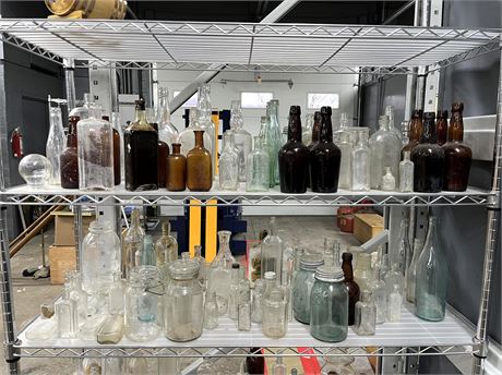 Glass Bottle Collection Lot 1