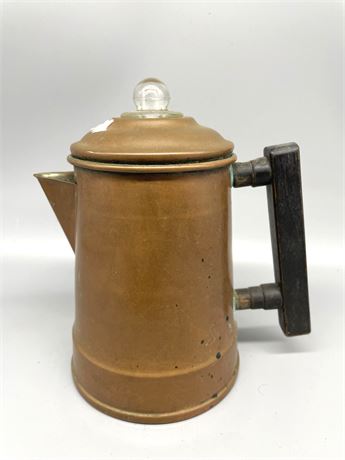 Antique Copper Percolator