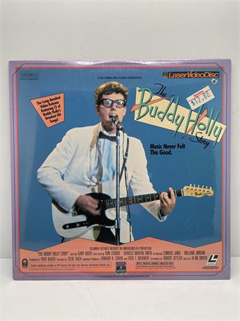 SEALED The Buddy Holly Story Laser Disc