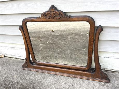 Antique Dresser or Vanity Top Mirror