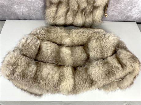 REAL Vintage Fur Purse