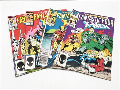 Fantastic Four versus X-Men #1-#4