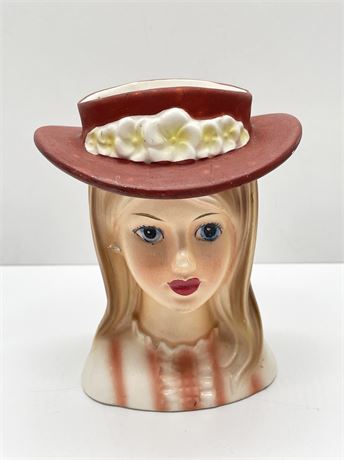 Brinn's Girl Head Vase
