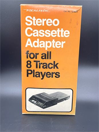 Realistic Stereo Cassette Adapter