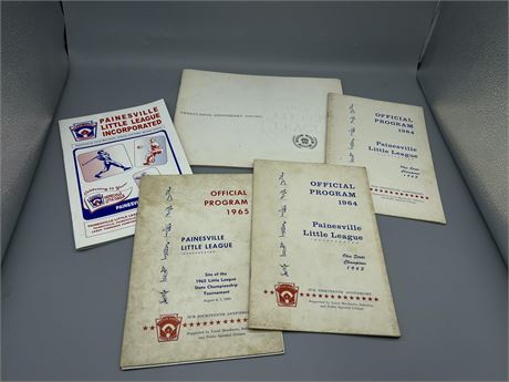 1960's Little League Programs