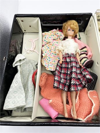 1963 Barbie & Case