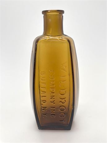 1930s Wildroot Amber Hair Tonic Bottle