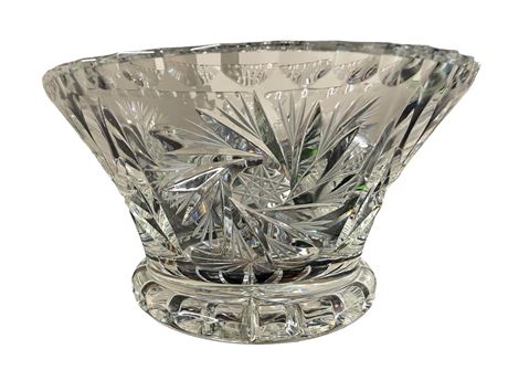 Footed Crystal Bowl