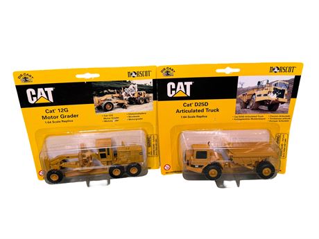 Norscot 1:64 Scale Caterpillar Construction Diecast Models