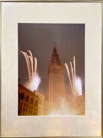 Kurt Shaffer "The Third of July - Terminal Tower" Signed Lithograph
