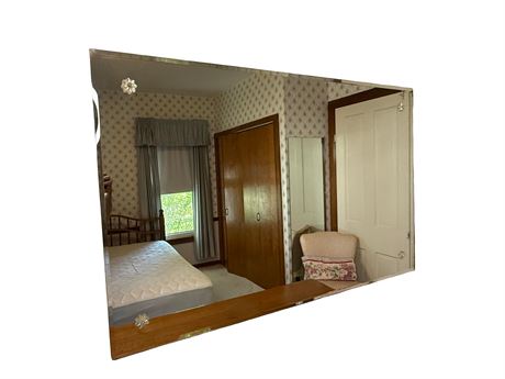 48" x 30" Beveled Glass Mirror