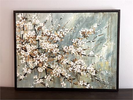 Large Blossom Melody Canvas Art