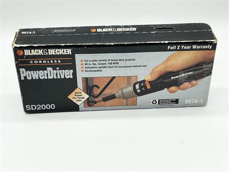 Black and Decker PowerDriver