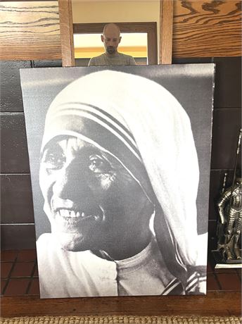 Large Mother Theresa Art Print