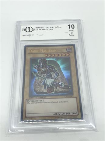 Yu-gi-oh Dark Magician Graded Card