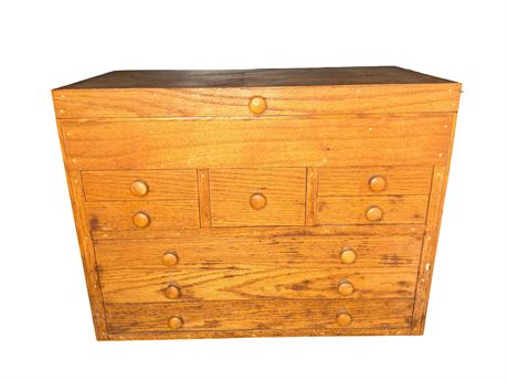Wood Machinist Tool Chest