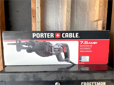 NEW 7.5 amp Porter Cable Reciprocating Saw