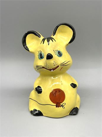 Ceramic Mouse Bank