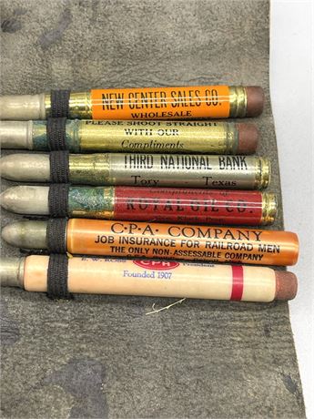 Vintage Advertising Pencils