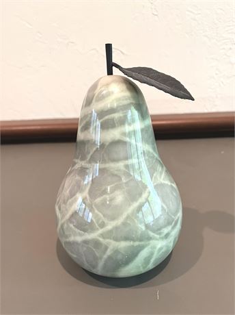 Ducceschi Italian Alabaster Natural Stone Pear