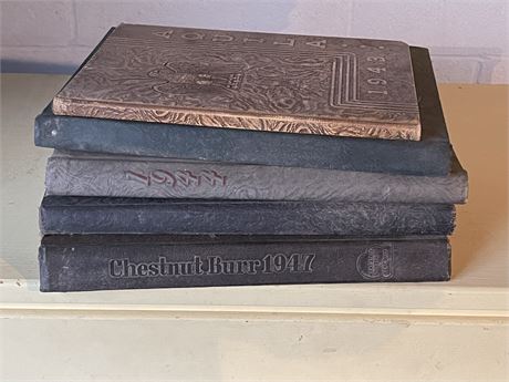 Four (4) Yearbooks