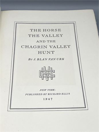 "The Chagrin Valley Hunt"