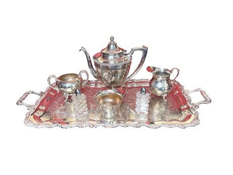 Silverplate Tea and Coffee Service Set