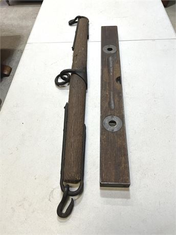 Antique/Vintage Plow Hitch and Level