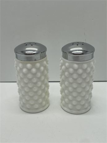 Fenton Hobnail Salt & Pepper Shakers