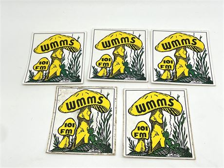 WMMS Mushroom Stickers