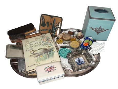 Vintage Decorative Tray Lot 3