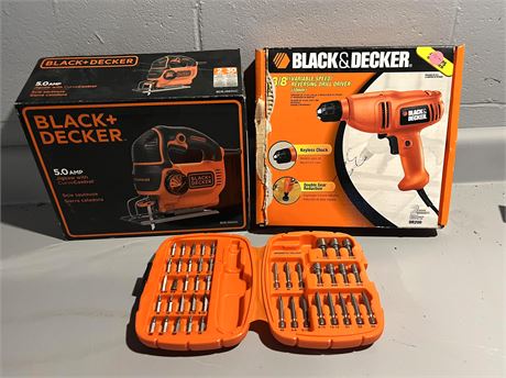 Black & Decker Drill & Jigsaw