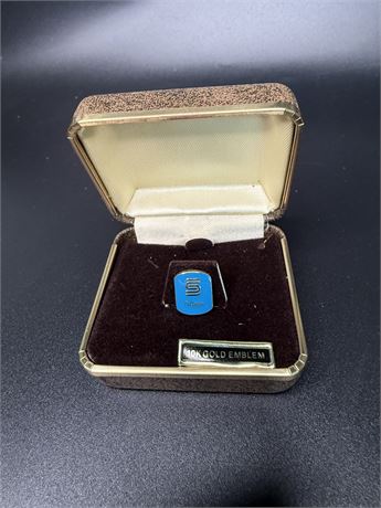 10kt Gold Service Pin Award