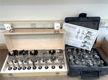 Router and Drill Bit Sets