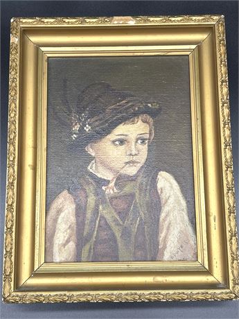 Oil on Canvas Portrait