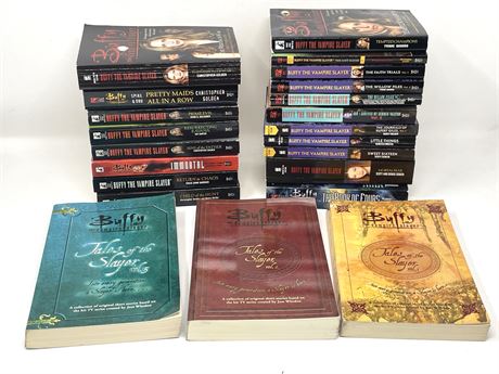 Buffy The Vampire Slayer Books Lot 2