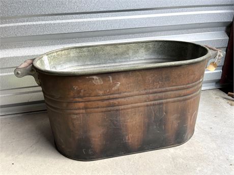 Copper Boiler Pot