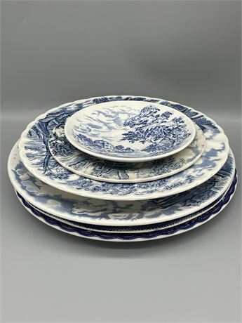 Blue & White Decorative Plates