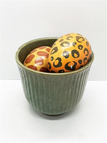 Large Hand Painted Animal Eggs